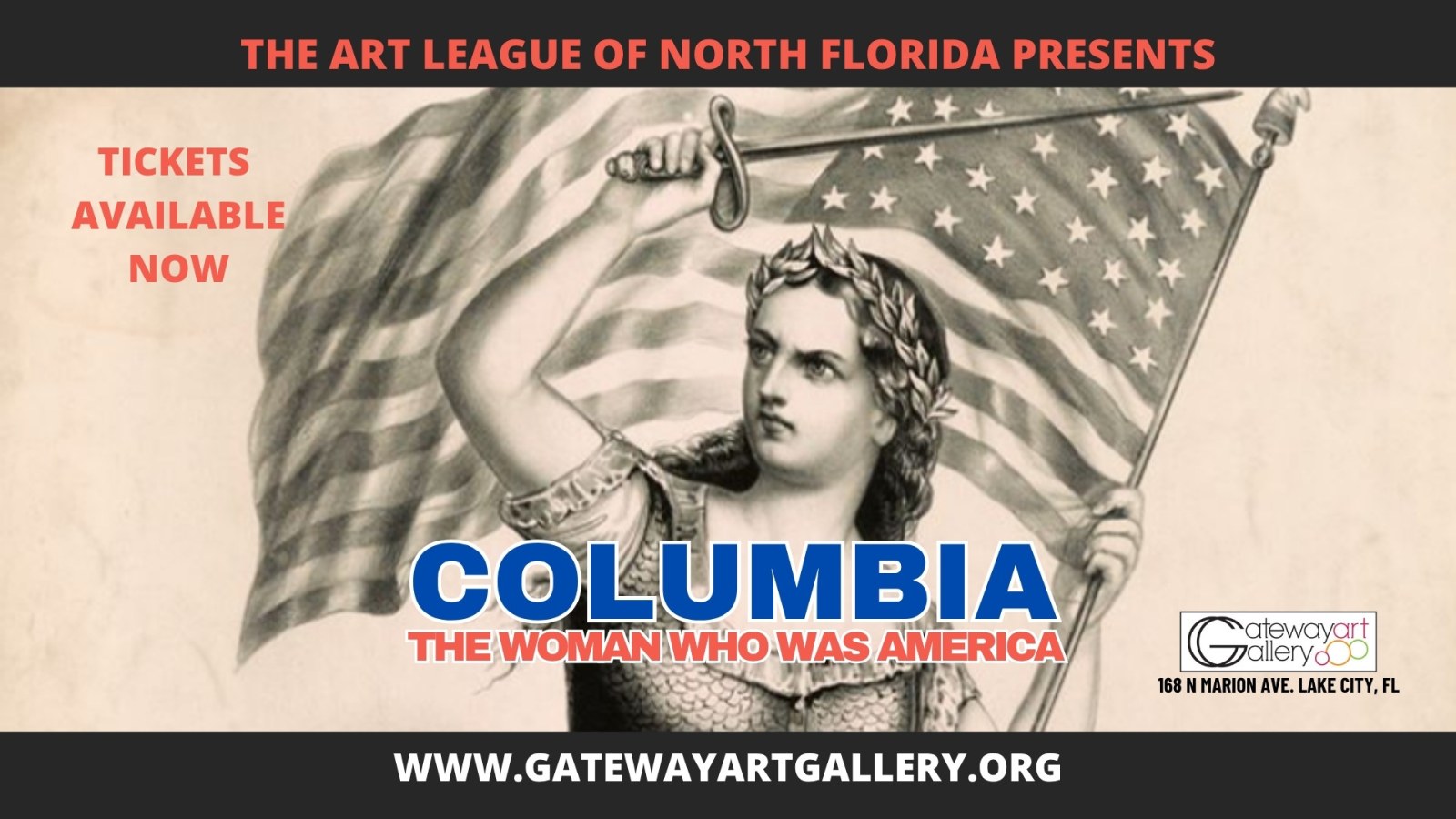 COLUMBIA Tickets available now!