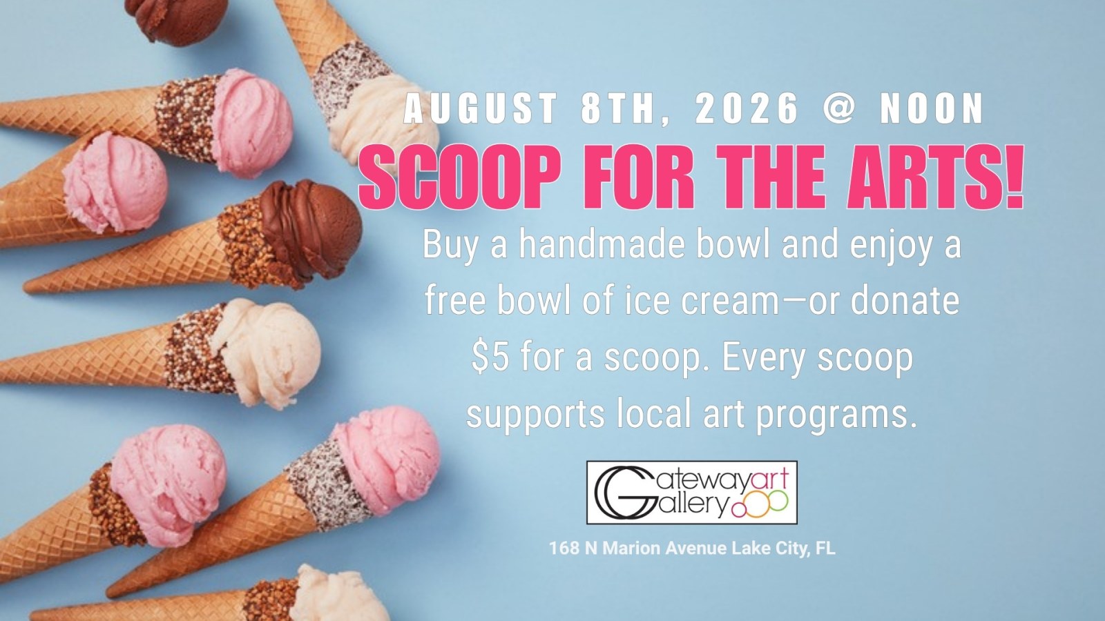 Scoop for the Arts!