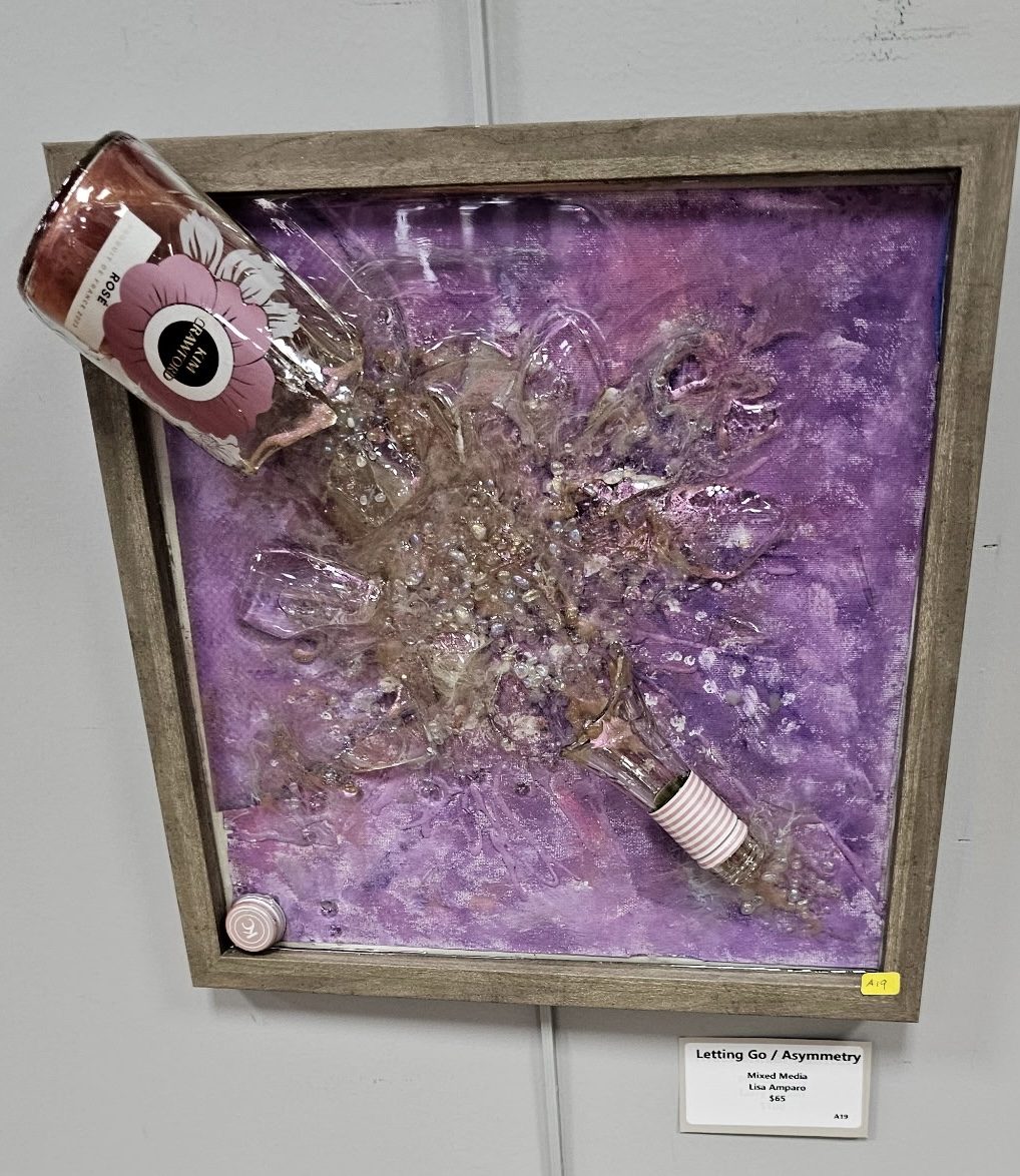Broken Bottle Art-Asymmetrical/Letting Go