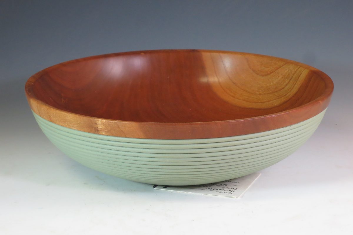 668-B2006 Green cherry bowl