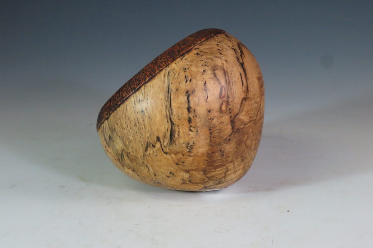 668-D1043 Spalted Rolly Polly