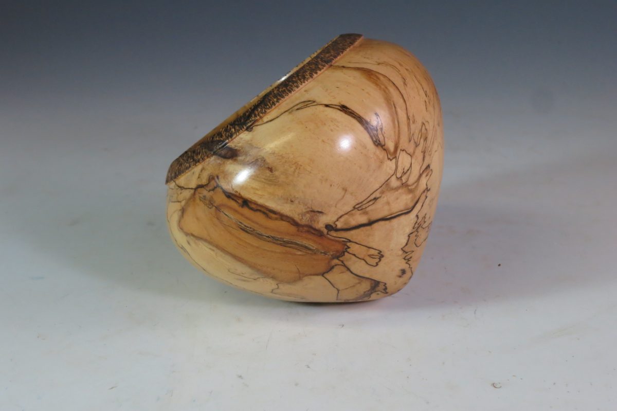668-D1051 Spalted rolly polly