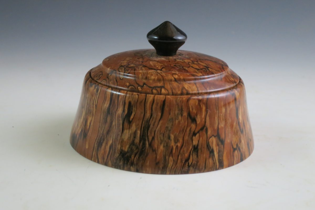 668-S1 Spalted Pear box
