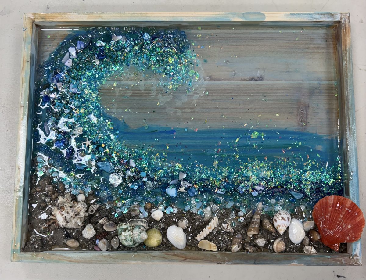 661 Wave Shell Art