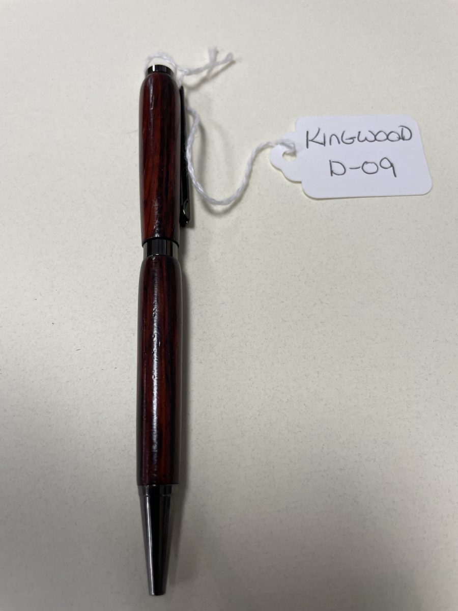 668-D09 Kingwood Turned Pen