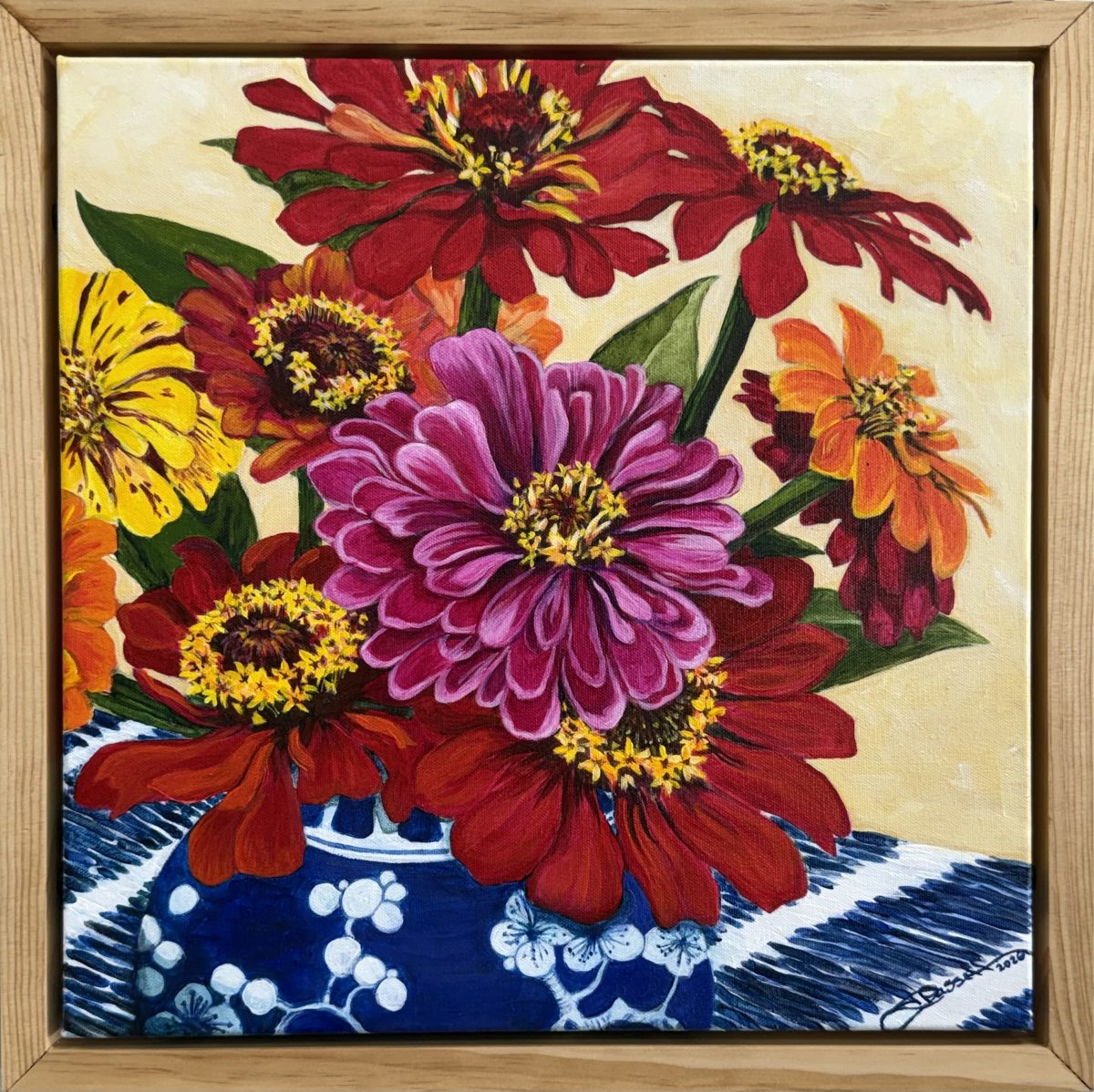 675 Zinnias II