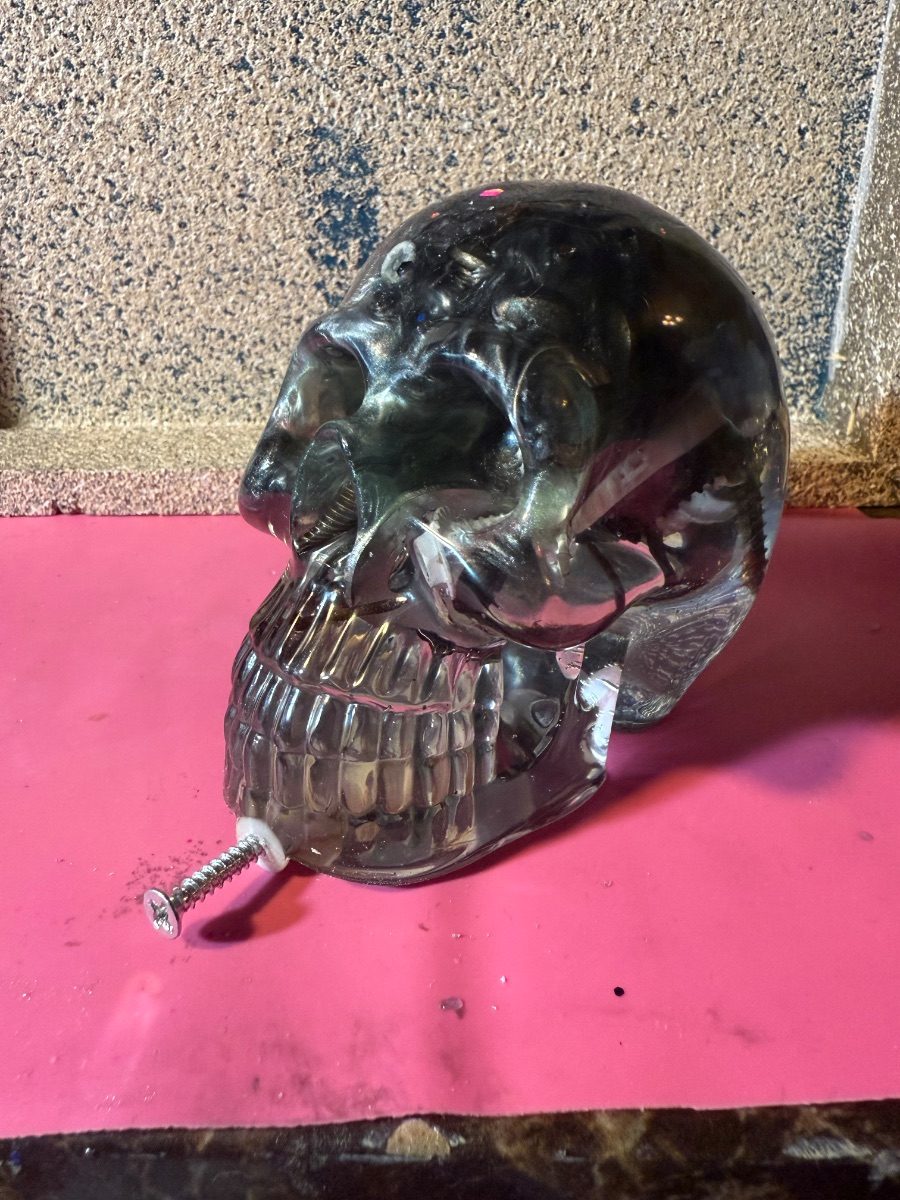 Spooky Resin Pour