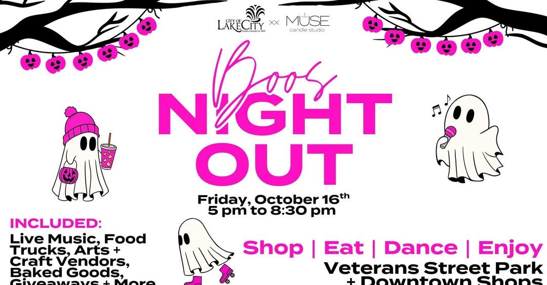 Boo’s Night Out this Friday!