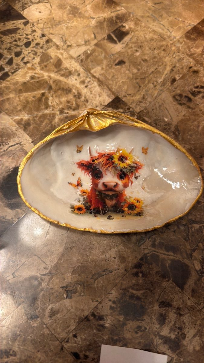 Decoupage Shells